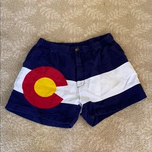 Colorado State flag - Chubbies shorts